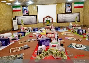 ۸ سری جهیزیه به زوج های نیازمند اشتهاردی اهدا شد