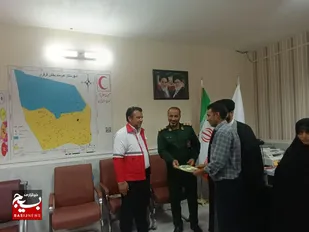 دیدار و تجلیل از تیم امداد و نجات جمعیت هلال احمر شهرستان هیرمند&nbsp;