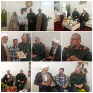 دیدار فرمانده و مسئول نمایندگی ولی&zwnj;فقیه در تیپ ۸۲ با خانواده&zwnj;های قرآنی و فعالان عرصه نماز
