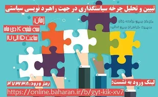 "تبیین و تحلیل چرخه سیاستگذاری در جهت راهبردنویسی سیاستی"