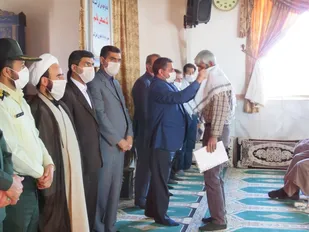 تجلیل از رزمندگان دوران دفاع مقدس در درگز