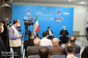 نشست خبری رئیس جمهور با خبرنگاران همدان