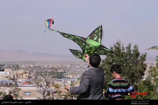 دومین دوره مسابقات پرواز بادبادک&zwnj;های نجومی در همدان