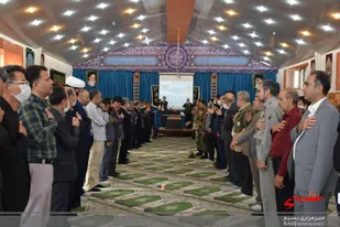 برگزاری مراسم عزاداری حسینی در سپاه ناحیه شاهرود