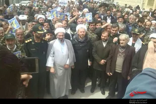 راهپیمایی پرشور مردم کبودراهنگ در حمایت از سپاه پاسداران