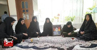 دیدار با خانواده معظم شهید رحمت الله طاهری