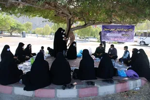 کوهپیمایی و پیاده روی خواهران بسیجی چابهار