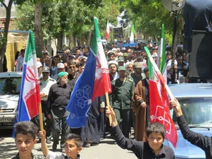 راهپیمایی روز جهانی قدس در بسطام