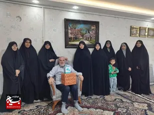 تجلیل از پیشکسوت نیروی انتظامی&laquo;حاج حبیب اسداله&raquo; در شریف&zwnj;آباد