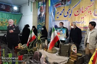همایش بسیجیان کوی محمدیه همدان به مناسبت هفته بسیج