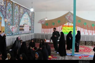 اردوي جهادي حوزه مقاومت بسيج خواهران بن