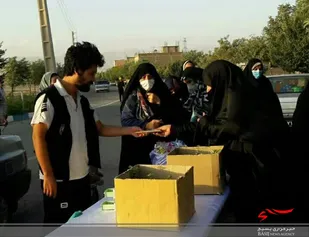 پویش برکت ولایت در جوار مزار شهدای گمنام شهر تنکمان برگزار شد+ تصاویر