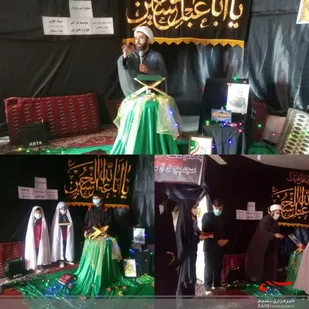 نشست بصیرتی در حسینیه مسجد پنج تن شهر آشخانه