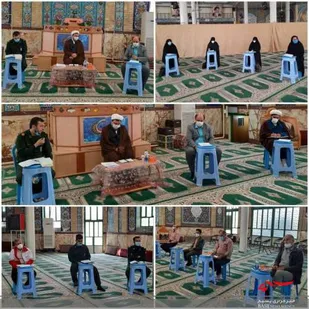 برپایی جلسه جهت برگزاری رزمایش مواسات در ماه مبارک رمضان