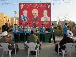 مراسم سالگرد شهادت سردار دلها