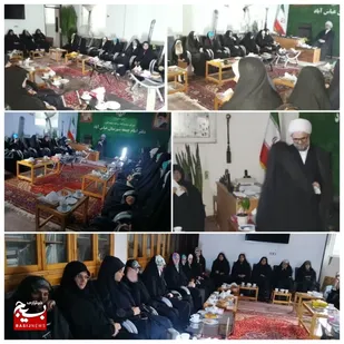 دیدار دختران موفق در عرصه های ورزشی، فرهنگی و هنری شهرستان عباس آباد
