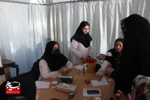 رزمایش جهادگران فاطمی ۳ دانشجویان استان زنجان+تصاویر
