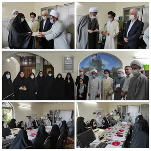 آیین تجلیل از فعالان عرصه تبلیغ در آستانه اسرفیه