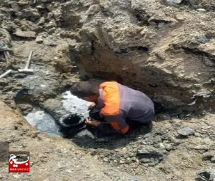 رفع تنش آبی در منطقه شهید صدوقی ۵ بندر امام خمینی