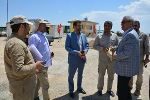 بازدید معاون استاندار و فرماندار شاهرود از روند اجرایی اجلاسیه شهدا+ تصاویر