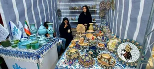 برگزاری آیین افتتاحیه اولین جشنواره استانی صنایع دستی باعنوان هنرنیاکان در شبستر