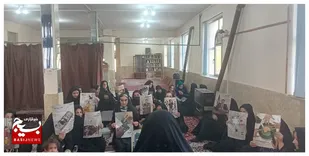 نشست جهاد تبیین با موضوع بصیرت افزایی با حضور خواهران فعال پایگاه بیت الزهرا