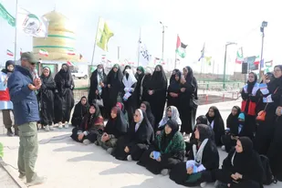 بازدیدکاروان راهیان نور هلال احمر از مناطق عملیاتی جنوب کشور