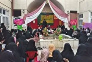 جشن نیمه شعبان پایگاه ام ابی&zwnj;ها در منزل شهید موحدین