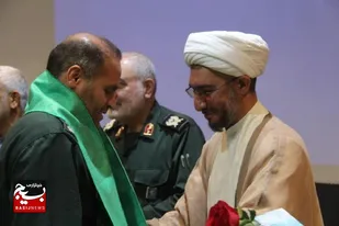 آیین تجليل از سادات سپاه انصارالحسین (ع) همدان به مناسبت عيد غدیر خم