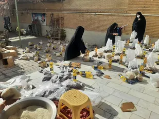 اجرای طرح رهروان سلیمانی در قالب پویش خادم الزهرا در حوزه مهدیه ناحیه مرکزی یزد