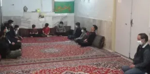 برگزاری جلسه حلقه صالحین در پایگاه بسیج شهید چمران