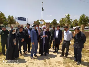 کلنگ زنی مجتمع درمانگاهی حضرت زینب (س) در شهرستان طارم