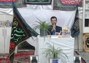 مراسم بزرگداشت سالروز شهادت شهید سلیمانی در پایگاه بسیج انصار الزهرا (س)