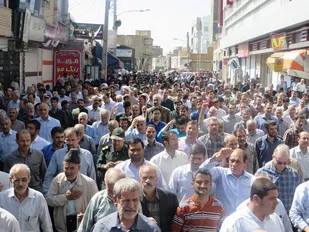 مردم ولایت&zwnj;مدار شهرستان ملایر انزجار خود را از آل سعود اعلام کردند
