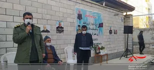 مراسم آبروی محله افتخار محله در شهرستان نظرآباد برگزار شد+تصاویر