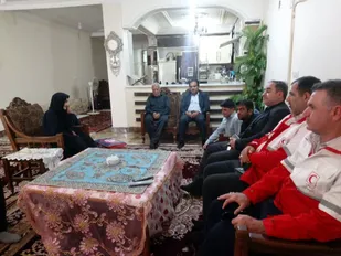 بسیجیان لالی مهمان خانه شهید جمشید حاجی&zwnj;پور شدند