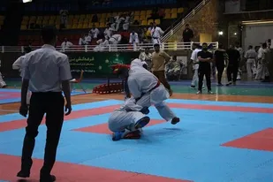 مسابقات کاراته قهرمانی نیروی زمینی برگزار شد