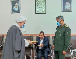 تقدیر امام&zwnj;جمعه و فرمانده سپاه ناحیه دره شهر از اصغر پناهی ورزشکار دارای معلولیت