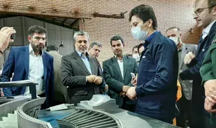 بازدید کارگروه جهش تولید از صنایع شاهرود