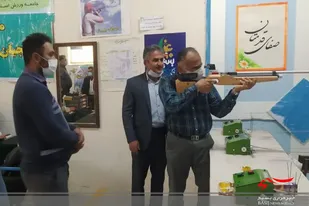 مسابقات ورزشی کارکنان بسیج ادارات در دامغان برگزار شد