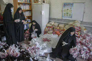 رزمایش کمک مومنانه پایگاه مقاومت بسیج شهید دکتر چمران