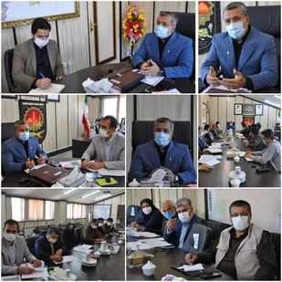 برگزاری جلسه هماهنگی وبرنامه ریزی کمیته رفع موانع تولید شهرستان شاهرود