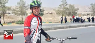 روایت ۱۵۰۰ کیلومتر رکاب زنی از داراب فارس تا مشهدالرضا/گام اول از یک خواب، به عشق امام رضا(ع) آغاز شد+ عکس و فیلم