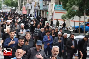 عزاداری باشکوه شهادت امام جعفر صادق (ع) در ماهدشت برگزار شد
