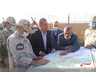 معاون امنیتی وزیر کشور از مناطق مرزی خوزستان بازدید کرد
