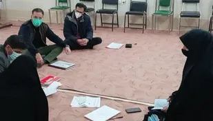 جلسه صندوق قرض الحسنه پایگاه بسیج محمد رسول الله(ص) برگزار شد