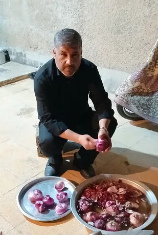 خدمت رسانی به زوار ابا عبدالله در آغاجاری