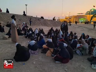 اردوی راهیان نور دانش آموزان باغملک برگزار شد