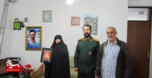 دیدار با خانواده شهدا