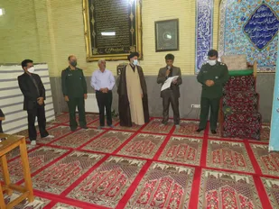 افتتاح پایگاه مقاومت خلیل آباد شهرستان تفت